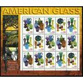 American Glass Sheet of Fifteen 32 Cent Postage...