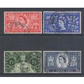 GB Scott 313/316 - SG532/535, 1953 Coronation S...