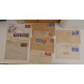 GREAT BRITAIN GEORGE VI COMMERCIALLY USED COVERS