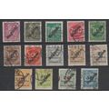 Mi: D 75/88 used 1923 Cat € 1300