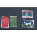 Netherlands stamps. 1959 Europa & KLM pairs MH ...