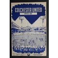 Colchester United v Bournemouth 1962 - 1963 Div...