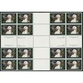 RW73, MNH $15 Duck Cross Gutter Block of 16 Sta...