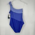 Aqua Couture One Shoulder Swimsuit M Blue Color...