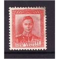 NEW ZEALAND 1944 GEORGE VI 1 1/2d SCARLET SG608...