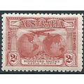 Australia 1931 SG121 2d Rose-Red "POSTAGE" Moun...