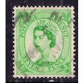 GB 1956 QE2 7d Bright Green wilding Wmk 165 SG ...