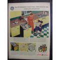 GENERAL ELECTRIC 1956 yellow kitchen dishwasher...