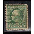 Used 405 1c George Washington Fine K2950