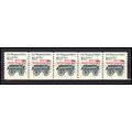 2130a 10.1c Oil Wagon Very Fine MNH Dry Gum PNC...