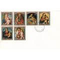 Burundi 1973 Christmas FDC special cancel unadd...