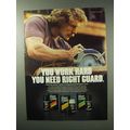 1983 Right Guard Deodorant Ad - You Work Hard