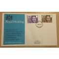 1973 Royal Wedding FDC Post Office Cover Edinbu...