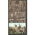 Postcards Chester Cathedral x 3