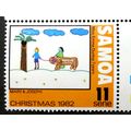 SAMOA 1982 Christmas 11s SG629 Unmounted Mint