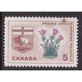 Canada 1965 Prairie Crocus and Manitoba Arms 5c...