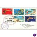 Antigua FDC 1968 - SG 216-220 - Tourism