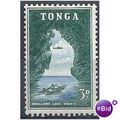 Tonga 1953 SG104 3d Blue & Deep Bluish-Green Mt...