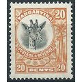 Tanganyika 1922 SG77 20c Orange Mounted Mint .. ..