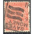 India 1932 - KGV 2a vermillion - used 4