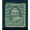 Used 279 1c Benjamin Franklin Just Clears M04323