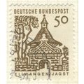 Germany 1964 - 50pf brown - Ellwangen/Jagst - used