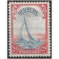 Bermuda 1940 SG112a 2d Ultramarine & Scarlet Mo...