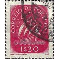 PORTUGAL, SHIP, 15th C Caravel, red 1949, 1.20e...
