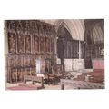 THE CHANCEL, HEXHAM ABBEY .. unused postcard. =