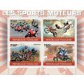 TOGO 2010 SHEET MNH SPORTS MOTEURS MOTORCYCLING...