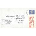 Canada #EN82 Postal Sta. USED 1965 Cameo REGIST...