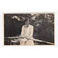 Lady in a Rowing Boat Postcard AG213