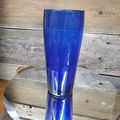 Cobalt Blue Highball Glass - Vintage