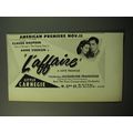 1950 L'affaire Movie Ad - American Premiere Nov...