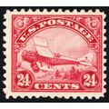 C6, Mint FVF NH 24¢ Early Airmail Stamp CV $130...