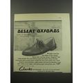 1955 Clarks Desert Oxfords Shoes Advertisement