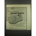 1955 Clarks Desert Boots Advertisement - Devil ...