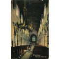 Wrexham Parish Church, Denbigh, RB Postcard, 1900s