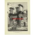 Ruins Of Nerva's Forum, Rome, Book Illustration...