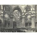 ST. PAUL’S - VIEW UNDER THE DOME DURING THE SER...