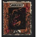 Saar optd 'DIENSTMARKE' 5c 1922 Canc SG#o101