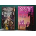 2 Barbra Hambly PBs Dark Hand of Magic / Icefal...