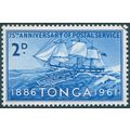 Tonga 1961 2d ultramarine SG116 CTO