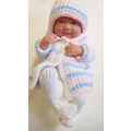 Baby Doll Berenguer with hand knitted outfits