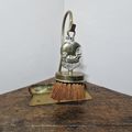 Vintage Brass Nautical Theme Crumb Tray and Bru...