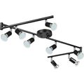 Unicozin LED 8 Light Track Lighting Kit, Black ...