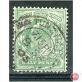 GB stamps 1902-10 -1/2d SG215 Tunbridge Wells c...