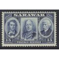 Sarawak KGVI 1946 Centenary 15c Blue Mounted Mi...