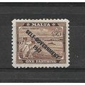 Malta.SG234 1/4d Grand Harbour,Valletta.Mounted...