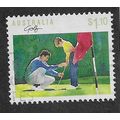 AUS 1989 $1.10 'SPORTS - GOLF' FINE USED (EBID6...